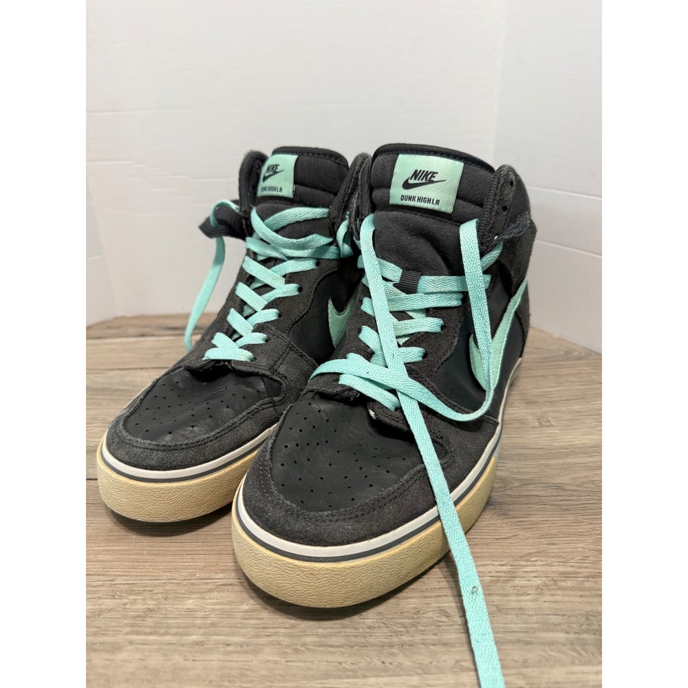 Size 9 - Nike Dunk LR High Anthracite Medium Mint Grey 487924-030
